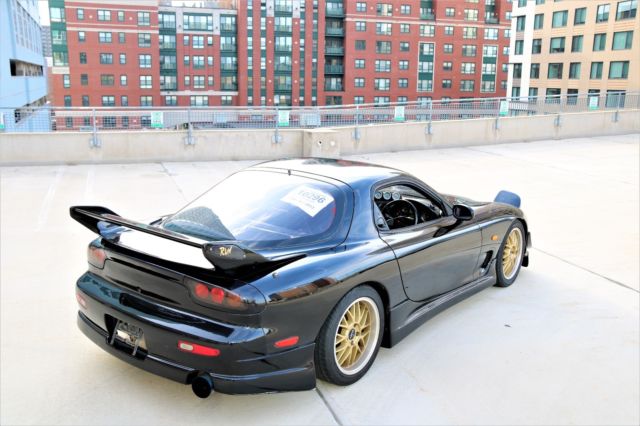 1992 Black Mazda RX-7 Coupe
