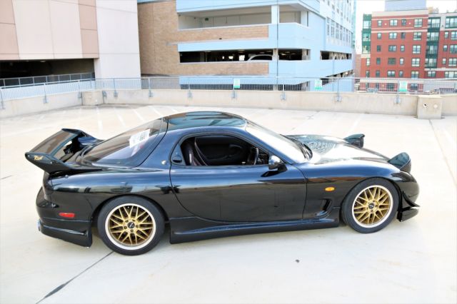 1992 Black Mazda RX-7 Coupe