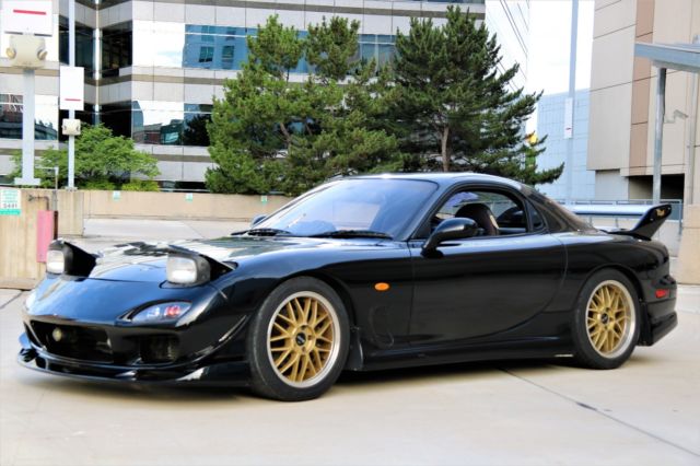 1992 Black Mazda RX-7 Coupe