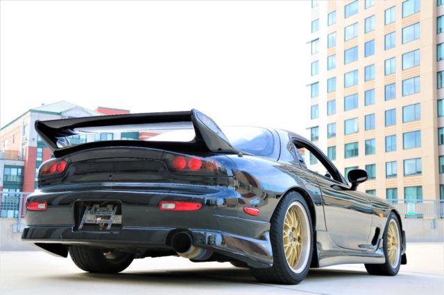 1992 Black Mazda RX-7 Coupe