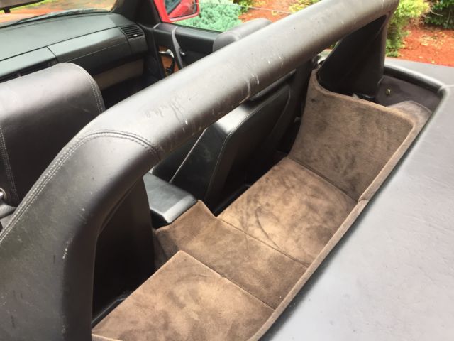 1992 Red Mercedes-Benz 300-Series Convertible