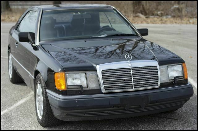 1992 Black Mercedes-Benz 300 CE Coupe