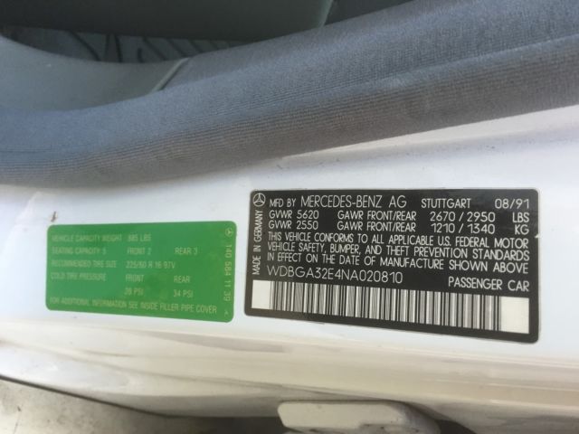 1992 Mercedes-Benz S-Class