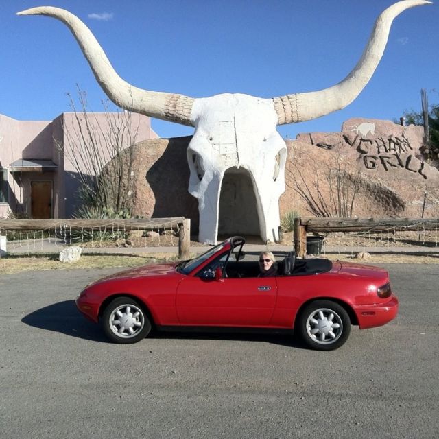 1992 Classic Red Mazda MX-5 Miata Convertible