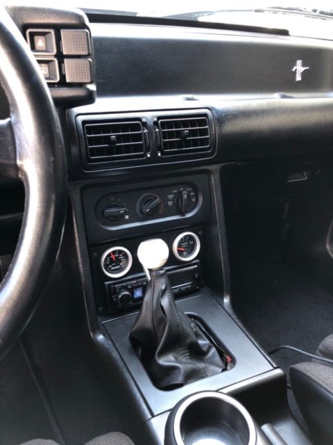 1992 Black Ford Mustang Coupe