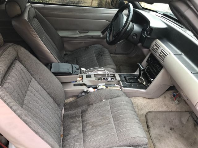 1992 Black Ford Mustang Coupe