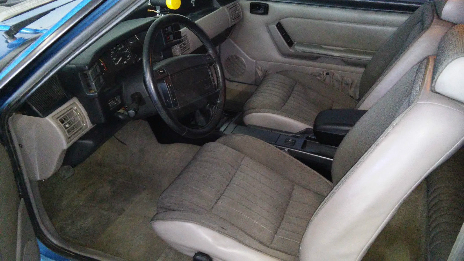 1992 Atlantic Blue Ford Mustang Hatchback
