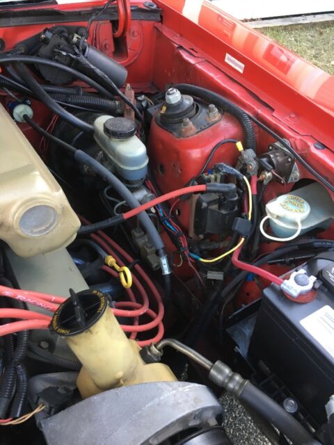 1992 Red Ford Mustang Coupe