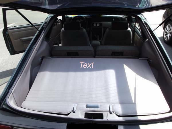 1992 Green Ford Mustang Hatchback