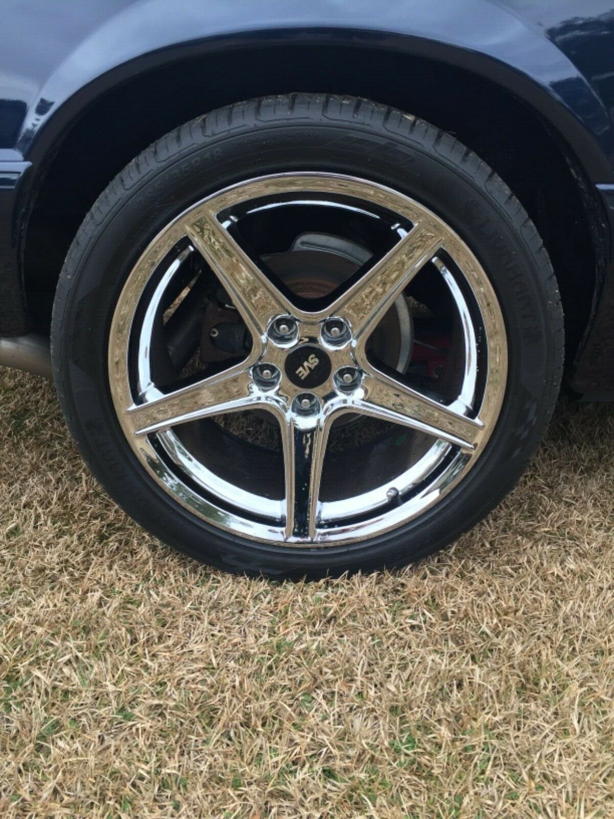 1992 Blue Ford Mustang Coupe
