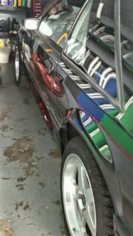 19920000 Black Ford Mustang Hatchback