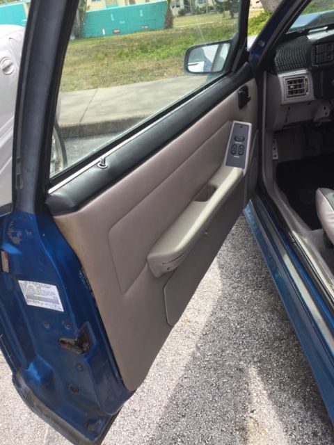 1992 Blue Ford Mustang Hatchback