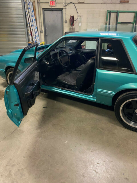 1992 Green Ford Mustang Coupe