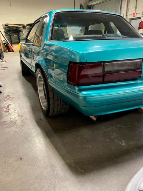 1992 Green Ford Mustang Coupe