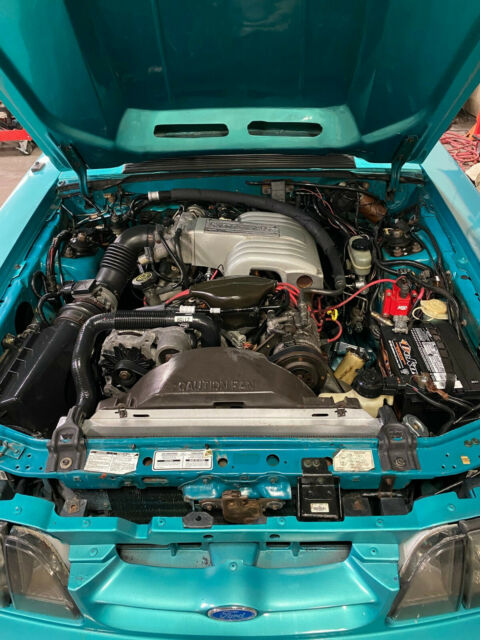 1992 Green Ford Mustang Coupe