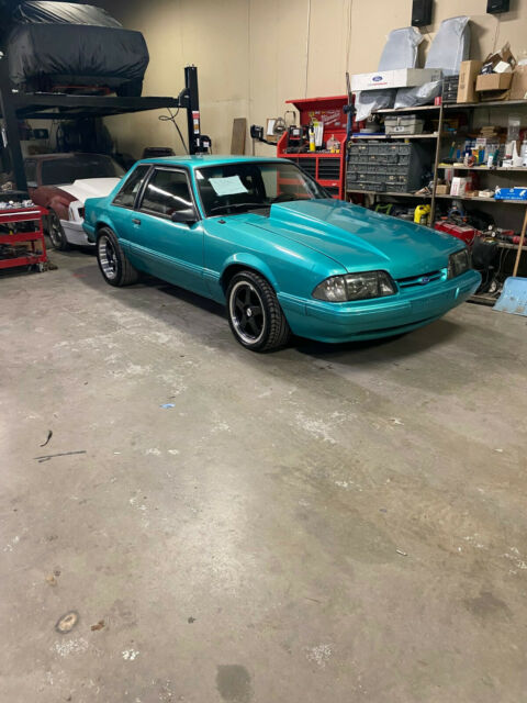 1992 Green Ford Mustang Coupe