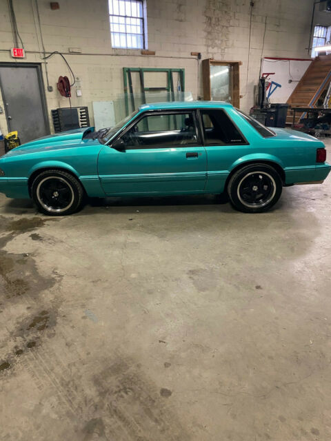 1992 Green Ford Mustang Coupe