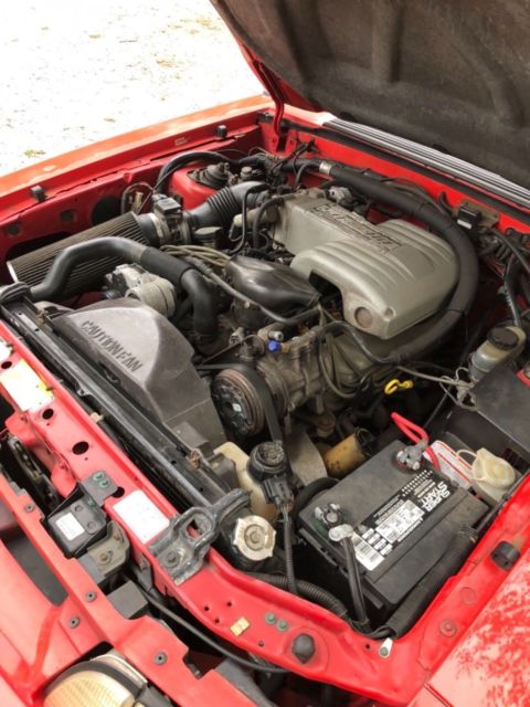 1992 VIBRANT RED Ford Mustang Convertible