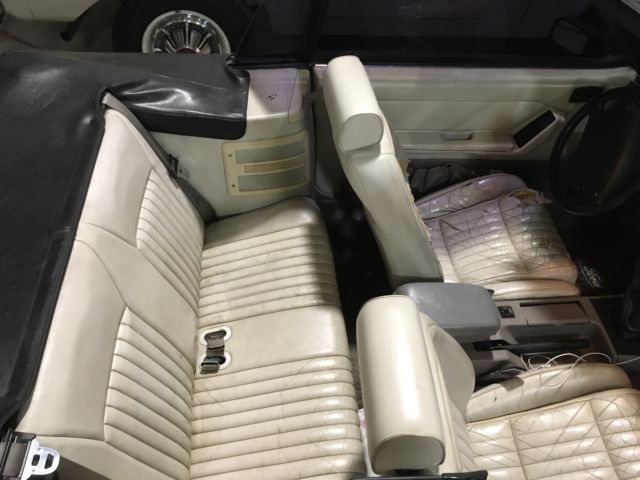 1992 Teal Ford Mustang Convertible