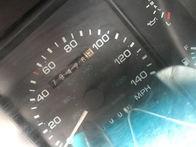 1992 Black Ford Mustang Coupe