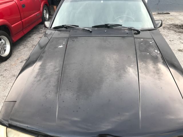 1992 Black Ford Mustang Coupe