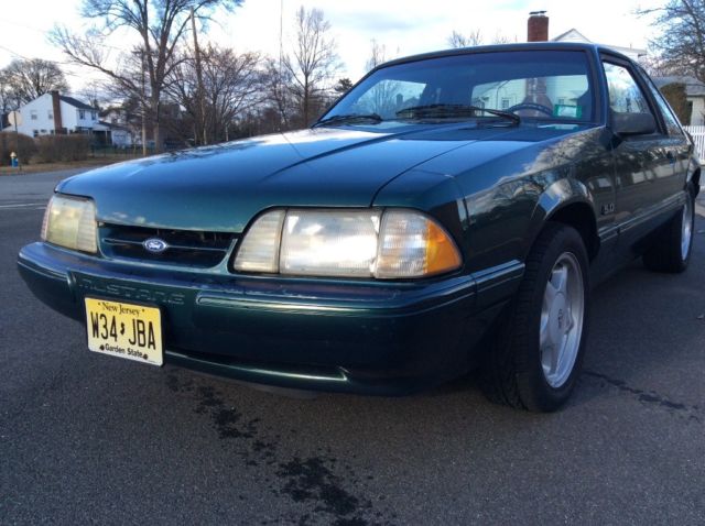 1992 Green Ford Mustang Coupe
