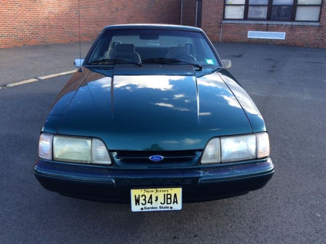 1992 Green Ford Mustang Coupe