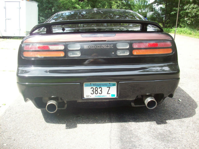 1992 Black Nissan 300ZX Coupe