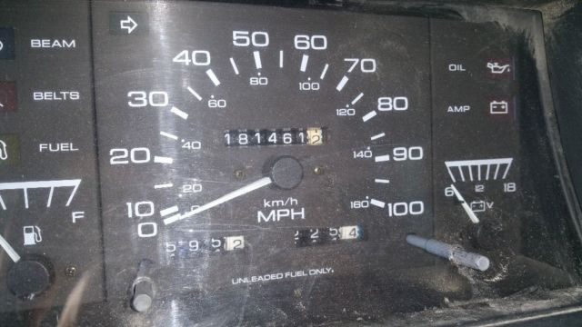 1992 Black Nissan Other Pickups Extended Cab Pickup