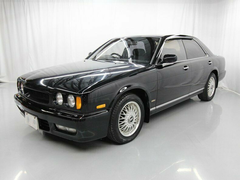 1992 Black Nissan Gloria Sedan