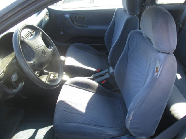 1992 White Nissan NX Coupe