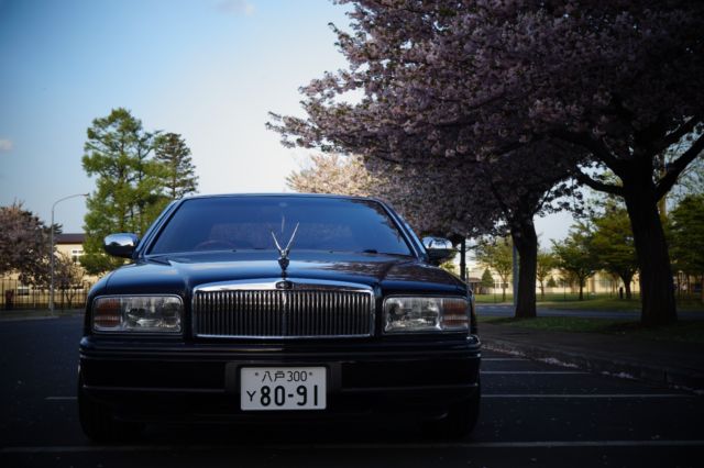 1992 Black cherry Nissan President Sedan