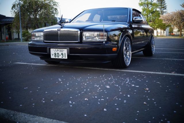 1992 Black cherry Nissan President Sedan