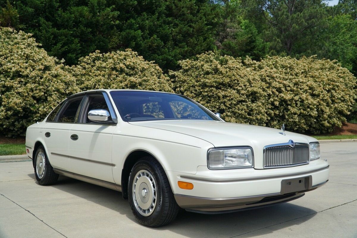 1992 Pearl White Nissan President Sedan