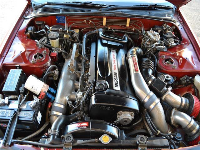 1992 Red Nissan GT-R coupe