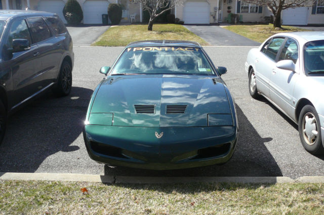 1992 Green Pontiac Firebird Hatchback