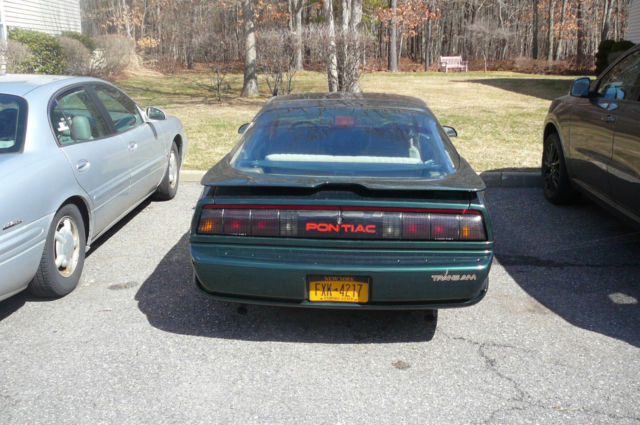 1992 Green Pontiac Firebird Hatchback