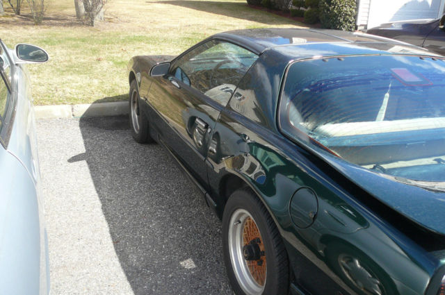 1992 Green Pontiac Firebird Hatchback