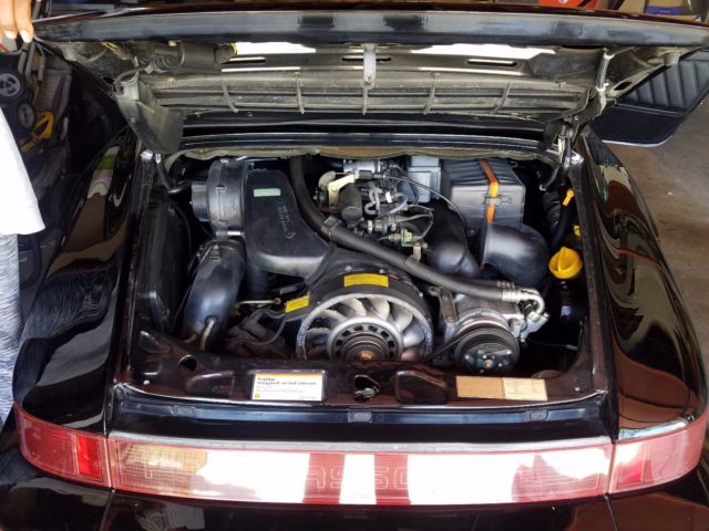 1992 Black Porsche 911 Carrera