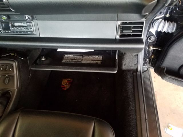 1992 Black Porsche 911 Carrera