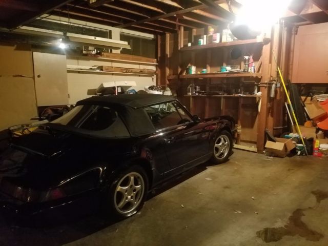 1992 Black Porsche 911 Carrera