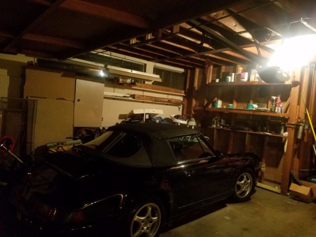 1992 Black Porsche 911 Carrera