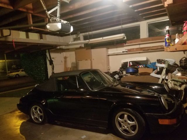 1992 Black Porsche 911 Carrera