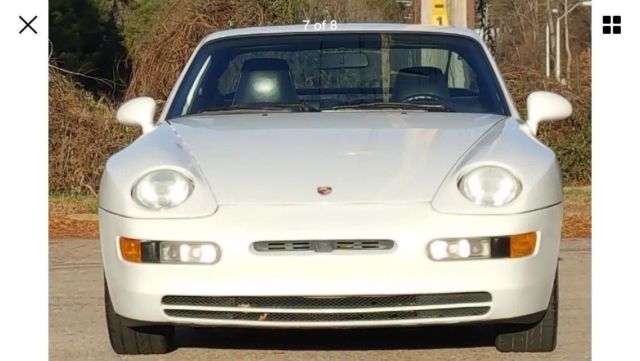 1992 White Porsche 968 Coupe