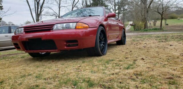 1992 Red Nissan Skyline Coupe