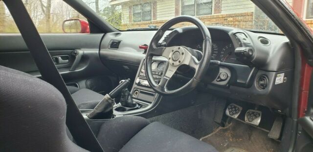 1992 Red Nissan Skyline Coupe