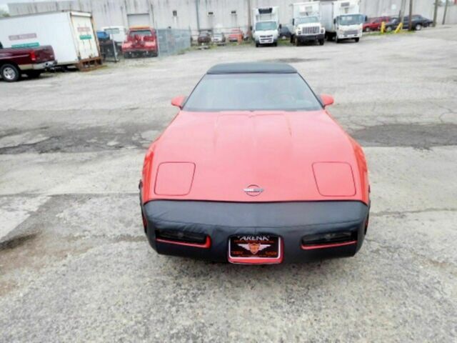 1992 Red Chevrolet Corvette Convertible