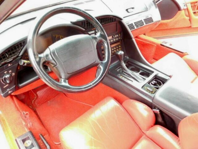 1992 Red Chevrolet Corvette Convertible