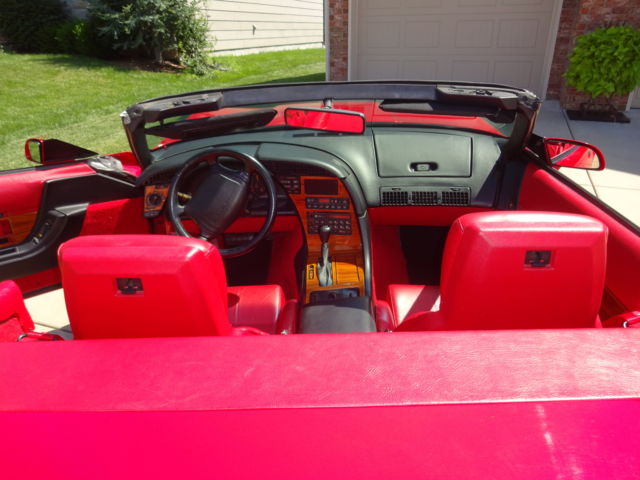1992 red Chevrolet Corvette Convertible
