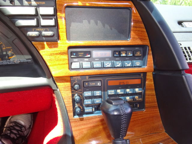 1992 red Chevrolet Corvette Convertible